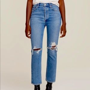 AGOLDE
Riley High Rise Straight